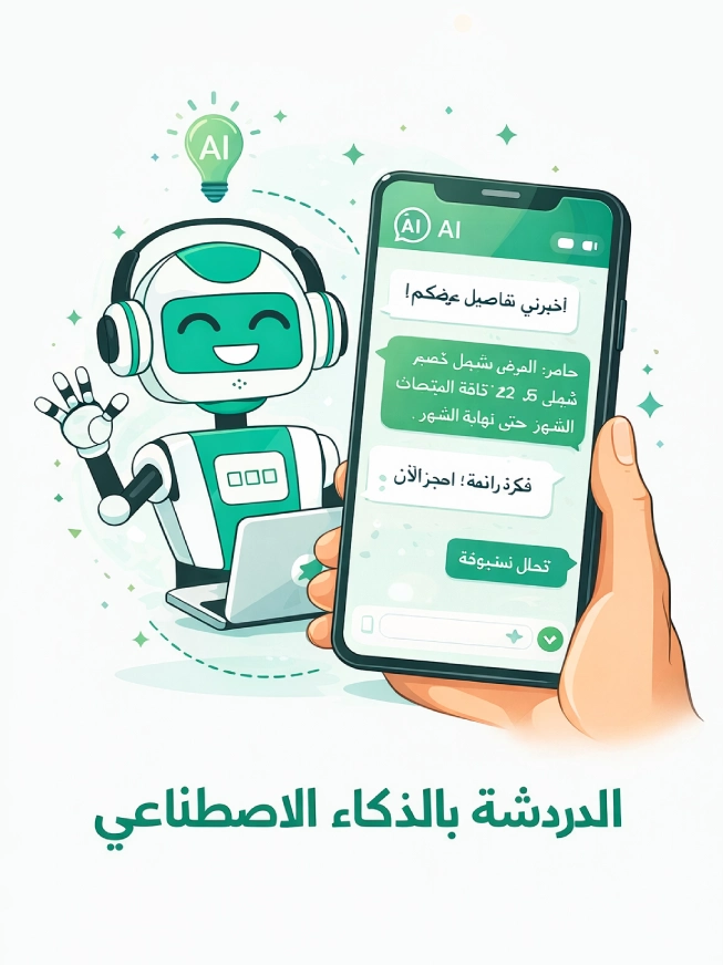 ألدردشة بالذكاء الإصطناعي