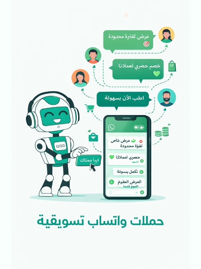 حملات واتساب تسويقية