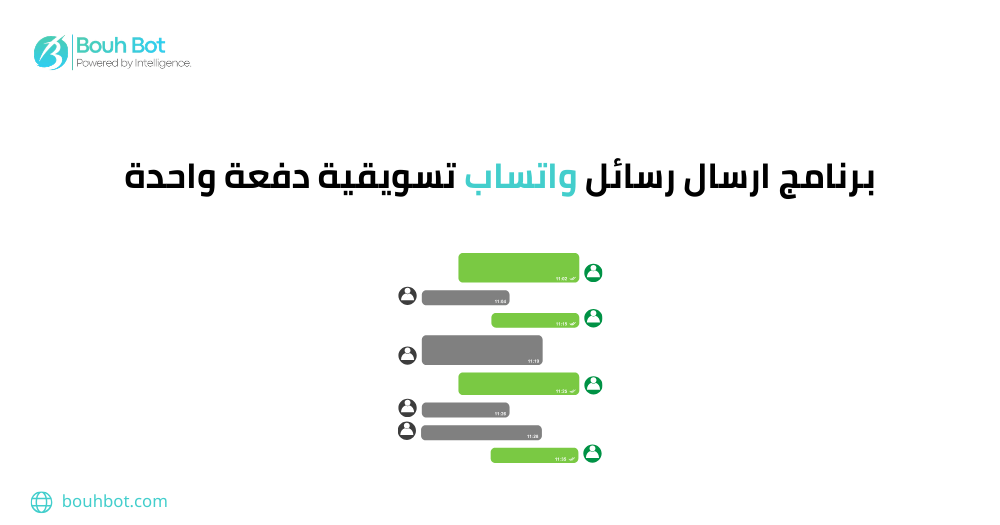 برنامج ارسال رسائل واتساب تسويقية دفعة واحدة